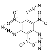 Skeletal formula of TATNB