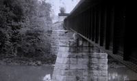 Monocacy river railroad bridge and viaduct