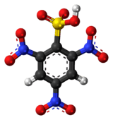 2,4,6-Trinitrobenzenesulfonic acid molecule