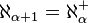 \aleph_{\alpha+1} = \aleph_{\alpha}^+