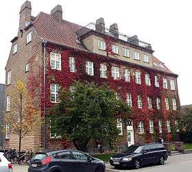 Front facade of the Baumann House