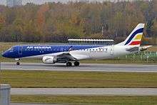 Air Moldova, ER-ECB, Embraer ERJ-190LR