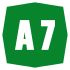 A7 Motorway shield}}
