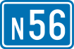 Route nationale  56 shield}}