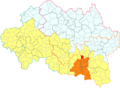 Location of Billy in the agglomeration community of Vichy Val d'Allier