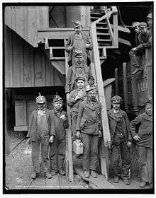 Breaker boys, Woodward Coal Mines, Kingston, Pennsylvania., ca. 1900