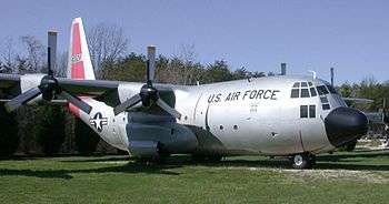 A large four-engined transport aircraft