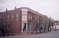 Gray-Wood Buildings