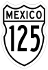 Federal Highway 125 shield