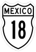 Federal Highway 18 shield