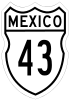Federal Highway 43 shield