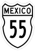 Federal Highway 55 shield