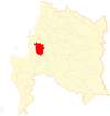 Location of Hualqui commune in the Bío Bío Region