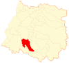 Location of the Retiro commune in the Maule Region