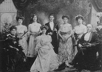 The Corrick Family Entertainers, approx 1905.