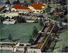 Aerial View of the Cottesloe Civic Centre 1950