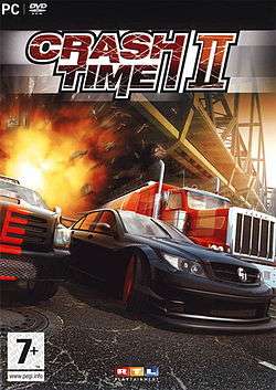 Box art showing the PC version of the game with some of the vehicles available to be driven.
