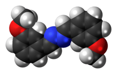 Space-filling model of the DMeOB