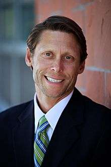 Smiling man in suit and tie