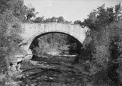 Fall Creek Stone Arch Bridge