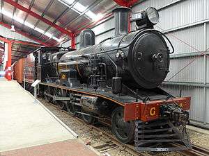 Preserved G1 at the National Railway Museum, Port Adelaide, 2014.