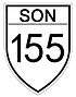 Sonora State Highway 155 shield
