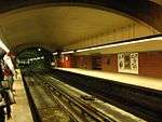 The interior of the Henri-Bourassa Station.