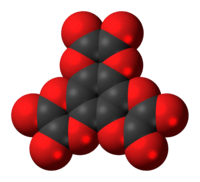 Hexahydroxybenzene trisoxalate molecule