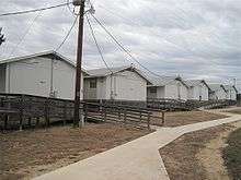 Some portable classrooms at ITMHS.