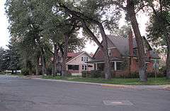 Jackson Park Town Site Addition Brick Row