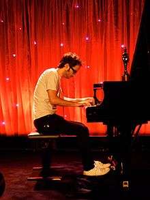 James Rhodes, classical pianist, performs at the Classical Brits Nominations Launch at the Mayfair Hotel in London, UK.