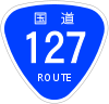 National Route 127 shield