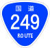 National Route 249 shield