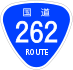 National Route 262 shield