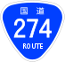 National Route 274 shield