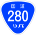 National Route 280 shield