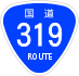 National Route 319 shield