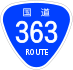 National Route 363 shield