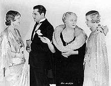 Minna Gombell, Warner Baxter, Cecilia Loftus, Joan Bennett in Doctors' Wives.