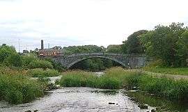 River Liffey and Lucan Bridge