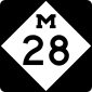 M-28 marker