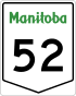 Manitoba Highway 52 shield
