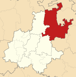 Location in Gauteng