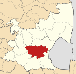 Location in Mpumalanga