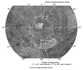 Map of the region targeted for landing by the Mars Polar Lander.