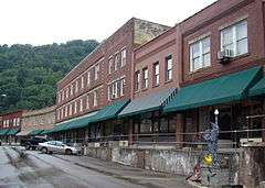 View of Matewan Historic District