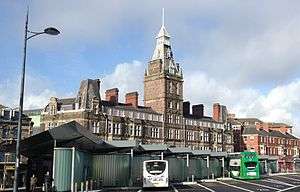 Newport (Market Square) bus station in 2014