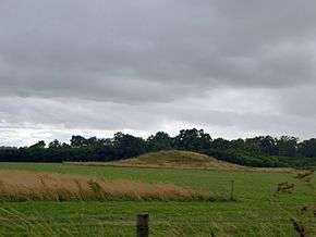 Round barrow on Normanton Down