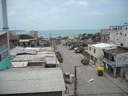 Photograph of a main street in Pedernales