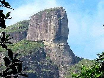 The mountain of Pedra da Gávea.